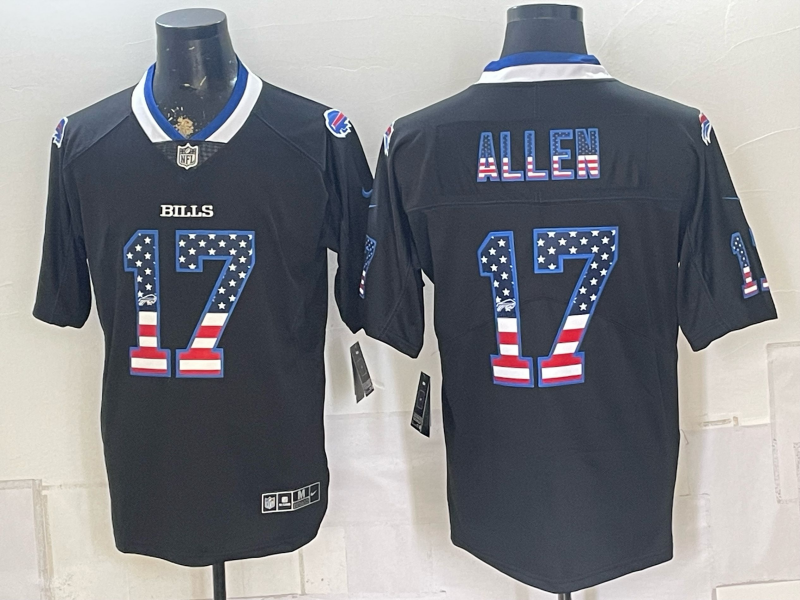 Men 2026 Buffalo Bills #17 Allen black Nike Limited NFL Jersey 0822004